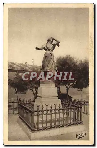 Cartes postales Les Saintes Maries de la Mer Statue de Mireille