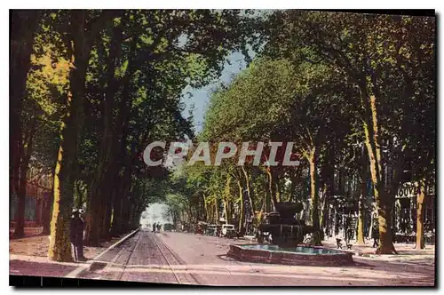 Cartes postales Aix en Provence Cours Mirabeau