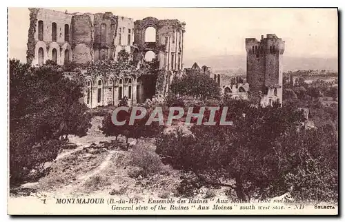 Cartes postales Montmajour Ensemble des Ruines Aux Moines