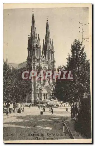 Cartes postales Marseille Eglise St Vincent de Paul