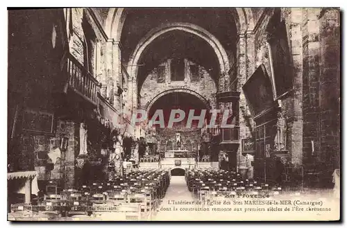 Cartes postales En Provence L'Interieur de l'Eglise des Saintes Maries de la Mer