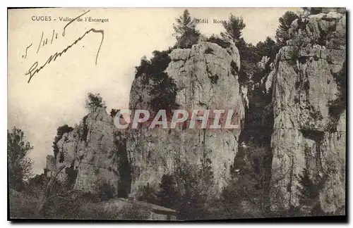 Cartes postales Cuges Vallon de l'Escargot