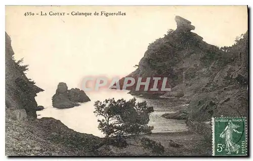 Ansichtskarte AK La Ciotat Calanque de Figuerolles