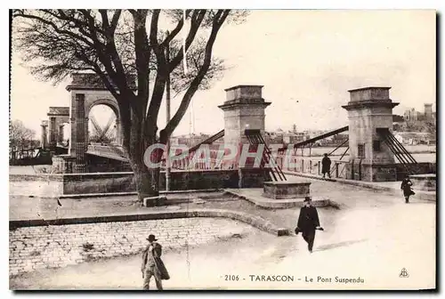 Cartes postales Tarascon le Pont Suspendu