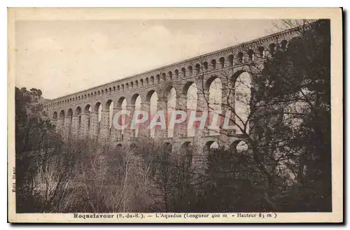 Ansichtskarte AK Roquefavour B du R l'Aqueduc