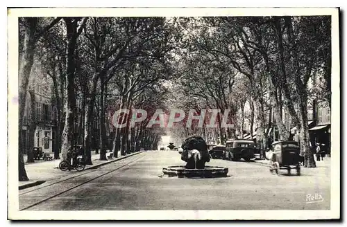 Cartes postales Aix en Provence le cours Mirabeau