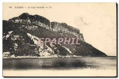 Cartes postales Cassis le Cap Canaille