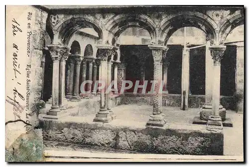 Cartes postales Aix en Provence Eglise Saint Sauveur le Cloitre