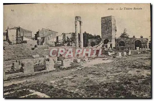 Cartes postales Arles le Theatre Romain