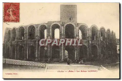 Ansichtskarte AK Arles les Arenes Exterieur