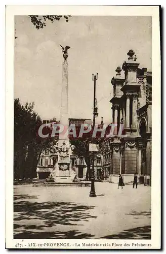 Cartes postales Aix en Provence la Madeleine de la place des Precheurs