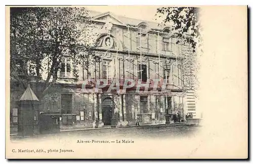 Cartes postales Aix en Provence la Mairie