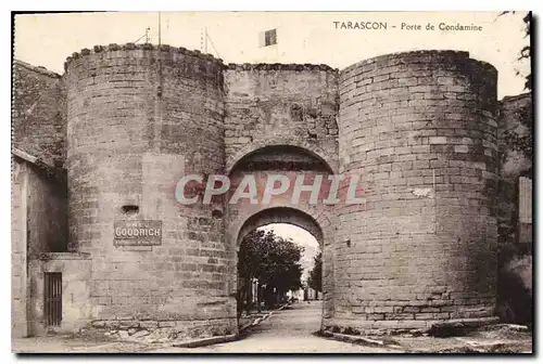 Cartes postales Tarascon porte de Condamine