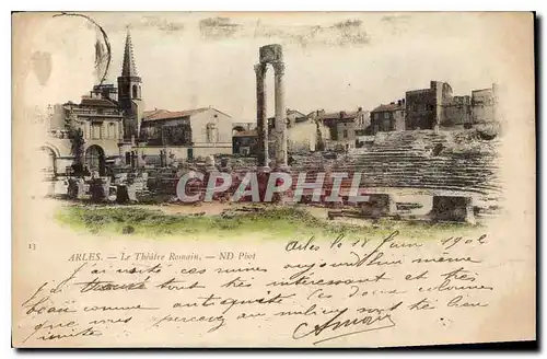 Cartes postales Arles le Theatre Romain