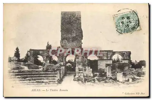 Cartes postales Arles le Theatre Romain