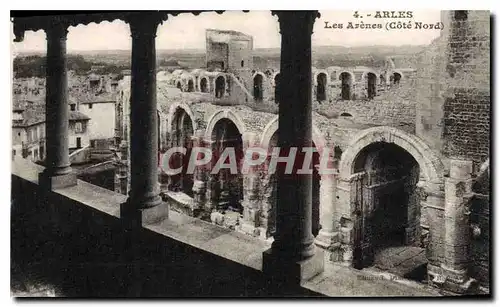 Cartes postales Arles Les Arenes Cote Nord