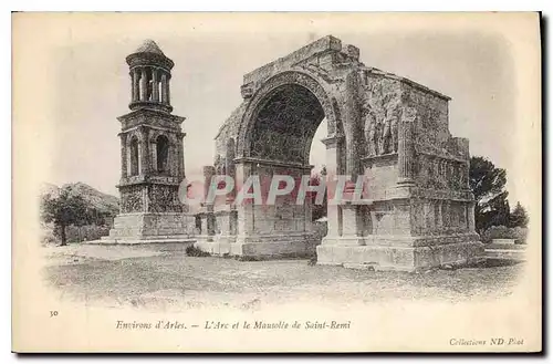 Ansichtskarte AK Environs d'Arles l'Arc et le Mausolee de Saint Remi