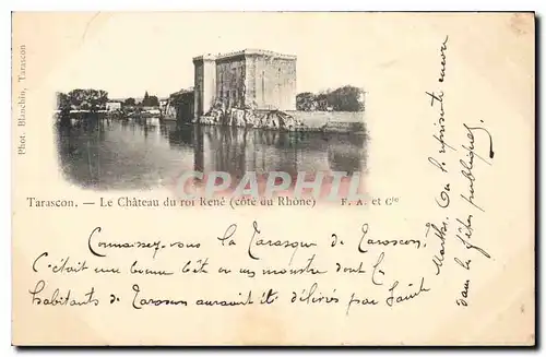 Cartes postales Tarascon Le Chateau du roi Rene cote du Rhone