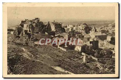 Ansichtskarte AK Paysages et Pierres de Provence Les Baux B du R Vue generale