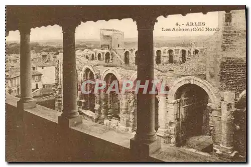 Cartes postales Arles Les Arenes Cote Nord