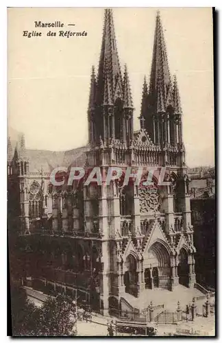 Cartes postales Marseille Eglise des Reformes