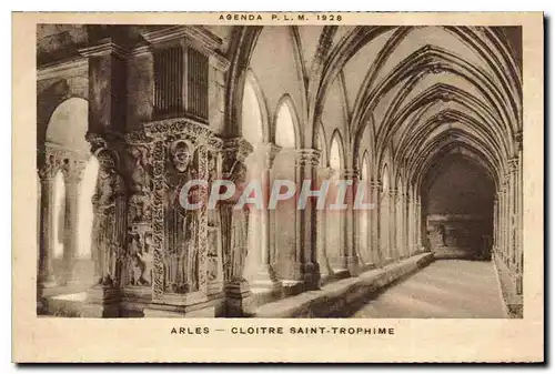 Cartes postales Arles Cloitre Saint Trophime