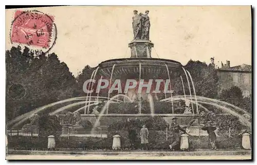 Cartes postales Aix-en-Provence - Fontaine