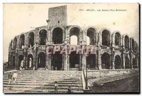 Ansichtskarte AK Arles - Les Arenes (Vue Exterieure)
