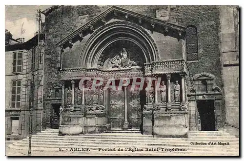 Cartes postales Portail de l'Eglise Saint-Trophime