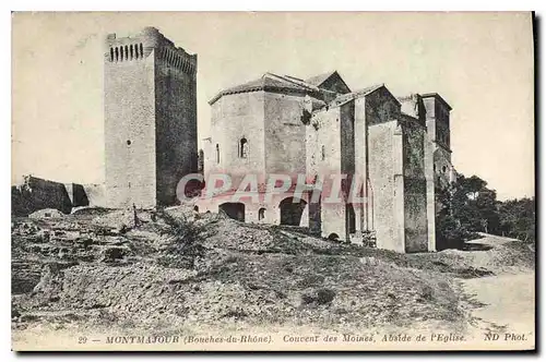 Cartes postales Montmajor Couvent des Moines Abside de l'Eglise