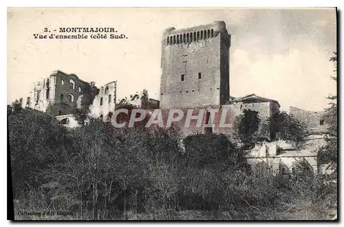 Cartes postales Montmajor - Vue d'ensemble (cote Sud)