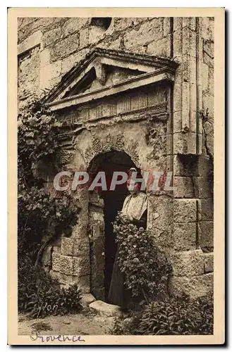 Ansichtskarte AK Jeune fille et vieilles pierres a Saint Remy