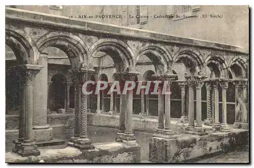 Ansichtskarte AK Le Cloitre Cathedrale St Sauveur (XI Siecle) Aix en Provence