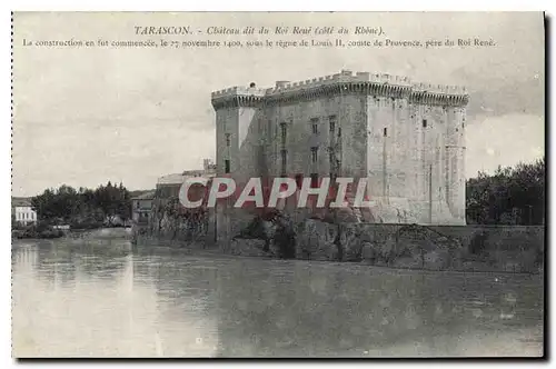 Cartes postales Chateau dit du Roi Rene (cote du Rhone)