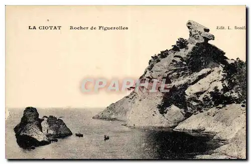 Cartes postales La Ciotat Roches de Figuerolles