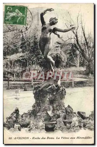 Ansichtskarte AK Avignon Roche des Doms La Venus aux Hirondelles