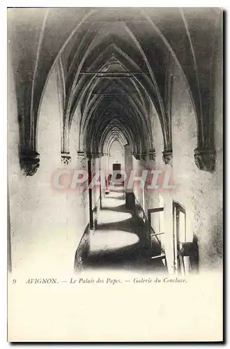 Cartes postales Avignon Les Palais des Papes Galerie du Conclave