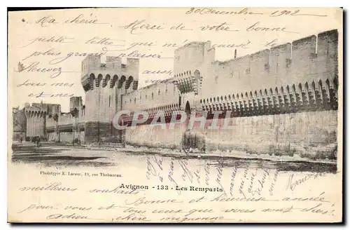 Cartes postales Avignon Les Remparts