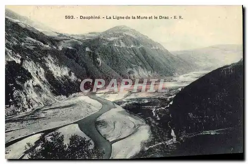 Cartes postales Dauphine La Ligne de la Mure et le Drac