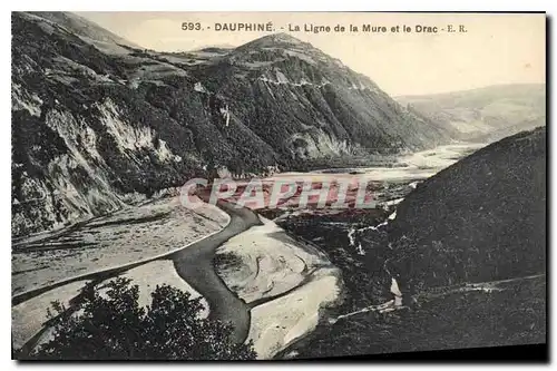 Cartes postales Dauphine La Ligne de la Mure et le Drac