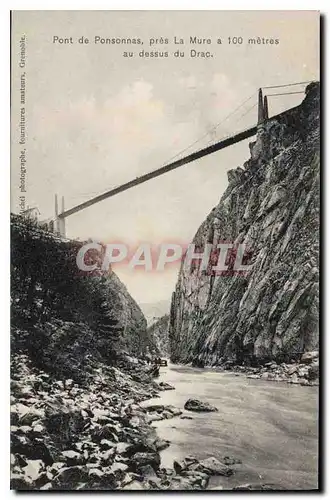 Ansichtskarte AK Pont de Ponsonnas  pres La Mure au dessus du Drac