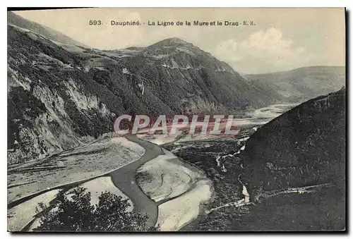 Cartes postales Dauphine La Ligne de la Mure et le Drac