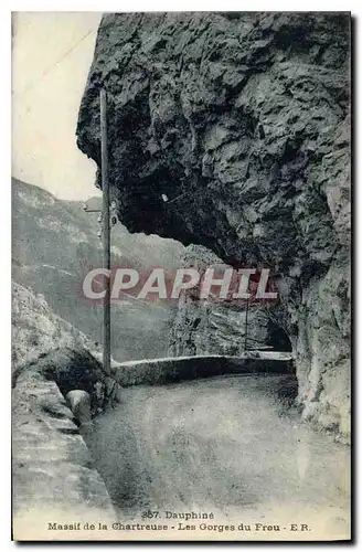 Cartes postales Dauphine Massif de la Chartreuse Les Gorges du Frou