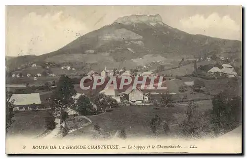 Cartes postales Route de la Grande Chartreuse Le Sappey et le Chomechaude