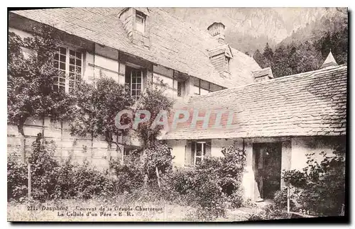 Cartes postales Dauphine Couvent de la Grande Chartreuse La Cellule d'un Pere