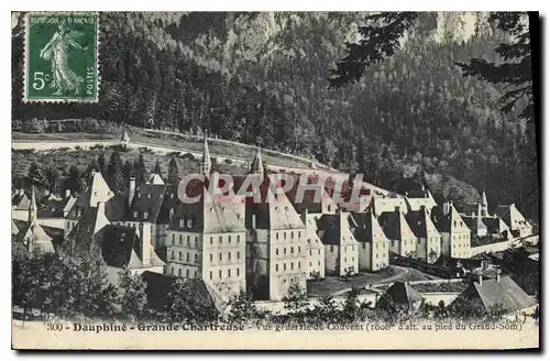 Cartes postales Dauphine Grande Chartreuse Vue generale du Couvent