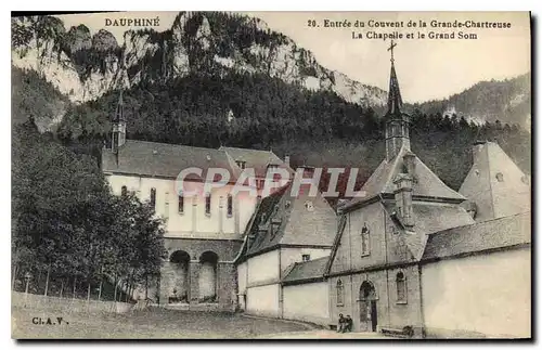 Ansichtskarte AK Entree du Couvent de la Grande Chartreuse La Chapelle et le Grand Som