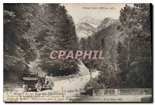 Cartes postales Massif de la Grande Chartreuse Automobile