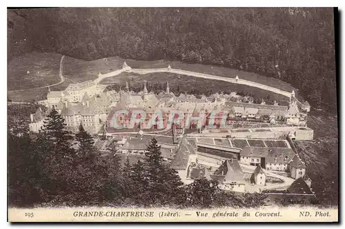 Ansichtskarte AK Grande Chartreuse (isere) Vue generale du Couvent