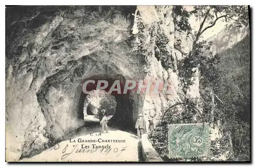 Cartes postales La Grande Chartreuse Les Tunnels